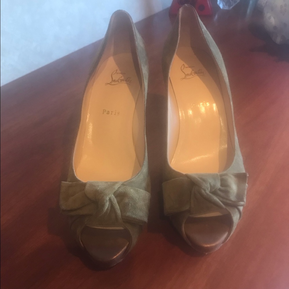 Christian Louboutin  platform shoes